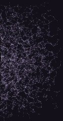 Network Mesh Procedural Art background illustration