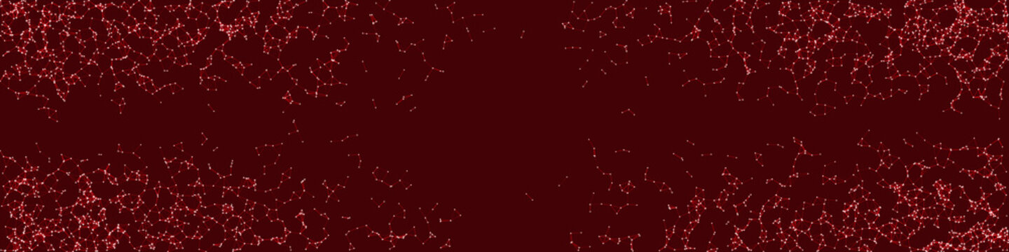 Network Mesh Procedural Art background illustration