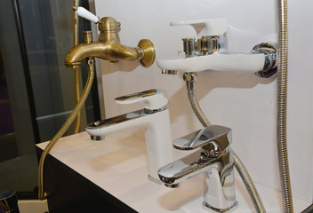 Bathroom water faucets for sale: antique red copper brass water faucet, chrome bathroom sink...