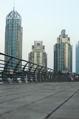Dubai Marina tall buildings