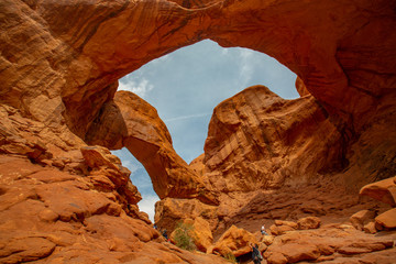 The USA Southwest Arches National Parks are located in eastern Utah, north of the city of Moab in the United States. Its area is 310 km ².