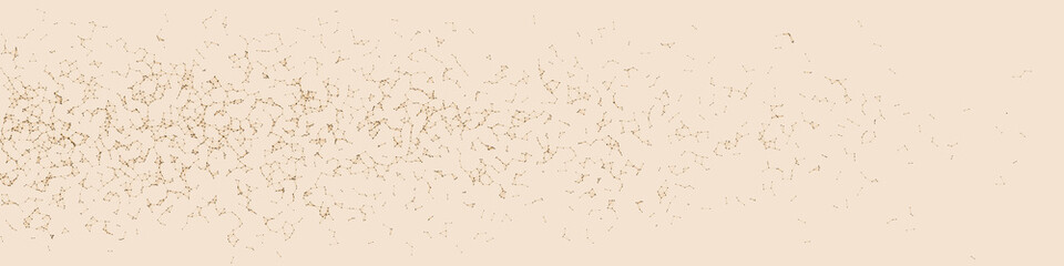 Fototapeta premium Network Mesh Procedural Art background illustration
