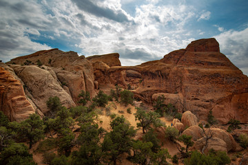 The USA Southwest Arches National Parks are located in eastern Utah, north of the city of Moab in the United States. Its area is 310 km &sup2;.