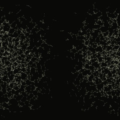 Network Mesh Procedural Art background illustration