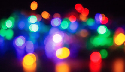 Fototapeta premium Defocus Lights Background