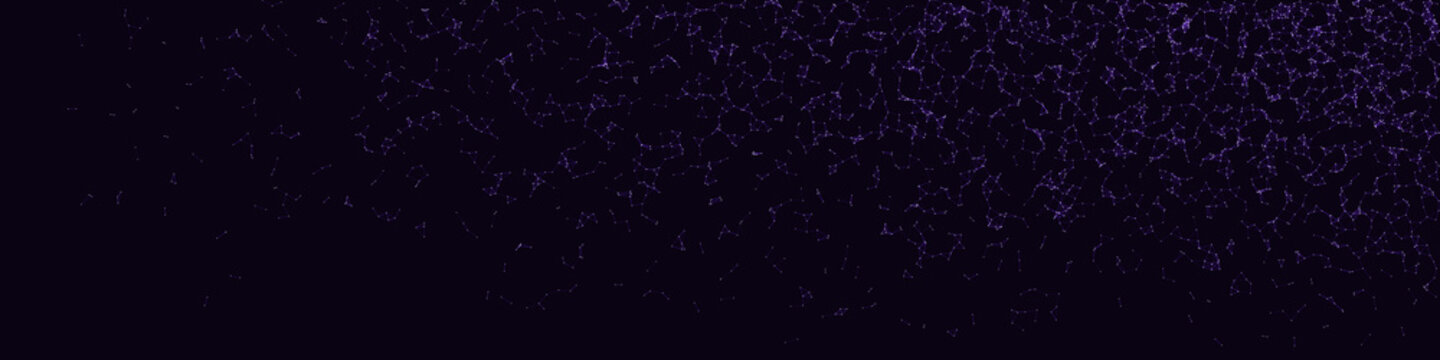 Network Mesh Procedural Art background illustration