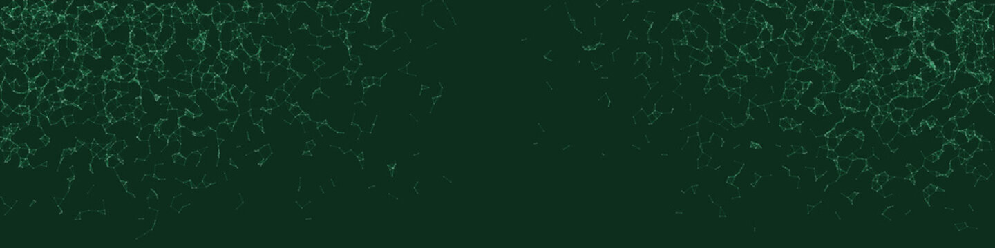 Network Mesh Procedural Art background illustration