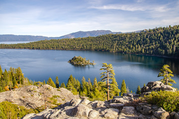 Lake Tahoe. Nature of California