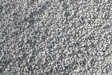 white pebbles on the entire frame as a background	