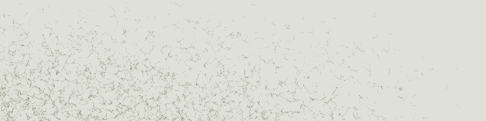 Network Mesh Procedural Art background illustration