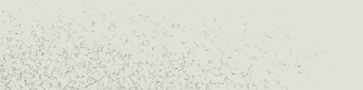 Network Mesh Procedural Art background illustration