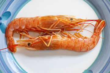 defrozen king prawns
