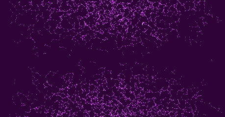 Network Mesh Procedural Art background illustration