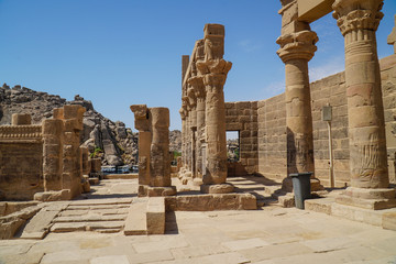 Philae Temple at Aswan, Egypt