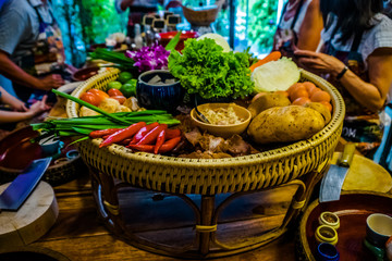 Thai cooking ingredients in Bangkok, Thailand
