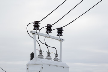 transformer and wires