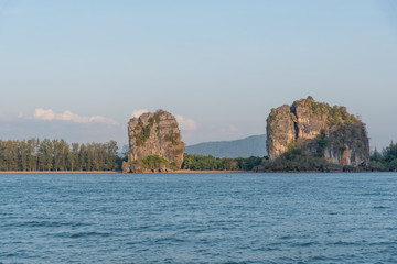 Naklejka premium beautiful island at Trang province Thailand