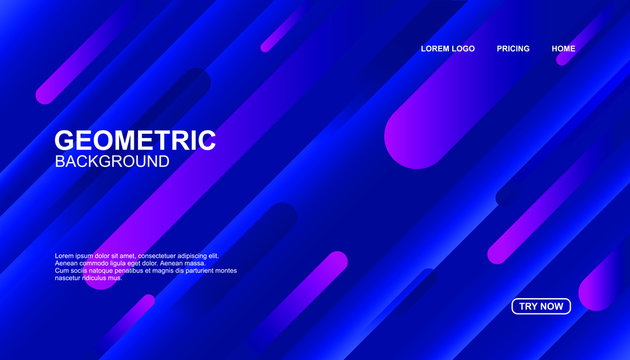Minimal geometric background. Dynamic shapes composition. Eps10 vector.