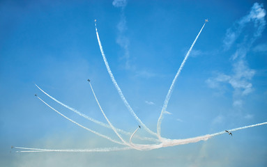 Military Air Show at Lake Garda in Italy, Plane type: 