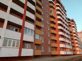 huge block of flats