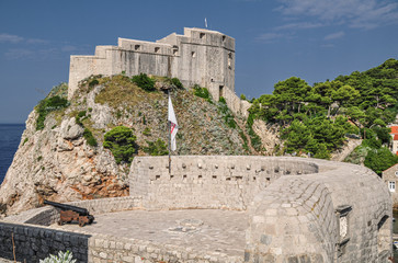 The Old Town of Dubrovnik, Fortress Lovrijenac