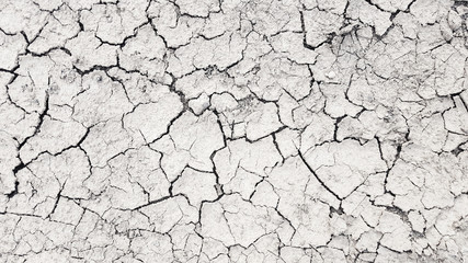 Dry mud cracked ground texture. Drought season background
