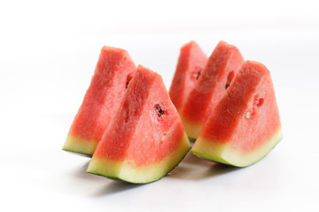 watermelon.  Fresh Watermelon on white background