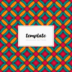 Background mandala seamless pattern vector