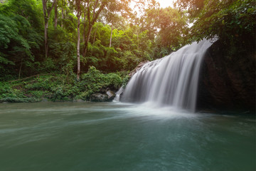 Obraz premium Mae Sa waterfall national park in Mae Rim, Chiang Mai, Thailand