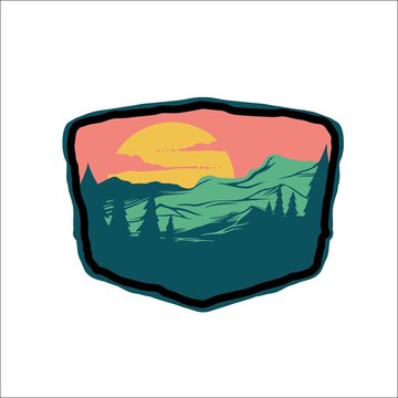 badge landscape