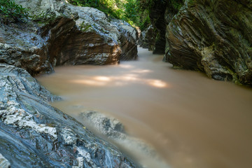 Wangsilalang  waterfalls  north in thailand,Nan,Thailand