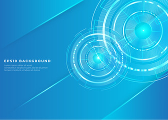 빅데이타 벡터 배경