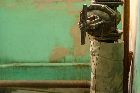 Slum photo toilet and sewage indoors