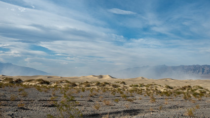 Fototapeta na wymiar Dune, sand and sandstone in the desert