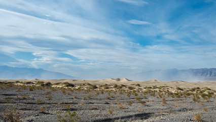 Fototapeta na wymiar Dune, sand and sandstone in the desert