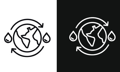  Petroleum icons vector design black and white 