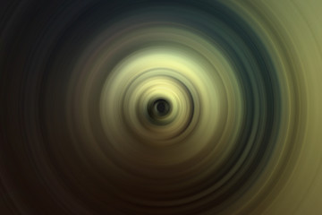 Speaker shape simple design. Round circles with different colors. Digitally made illustration from the scratch.