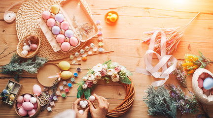 Still life. Easter concept. 