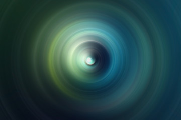 Speaker shape simple design. Round circles with different colors. Digitally made illustration from the scratch.