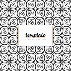 Background mandala seamless pattern vector