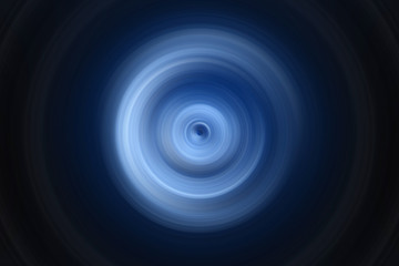 3D rendered speaker shaped circle illustration