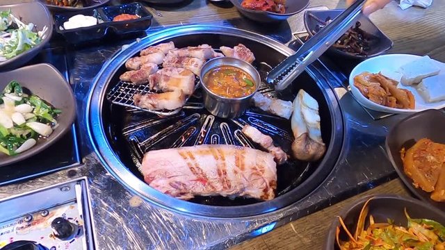 This is a grilled pork in korea 