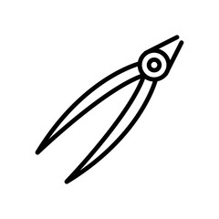 pliers icon illustration vector illustration