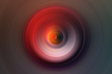 Round circles forming an endless tunnel illustration/background