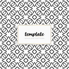 Background mandala seamless pattern vector