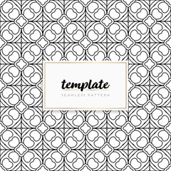 Background mandala seamless pattern vector