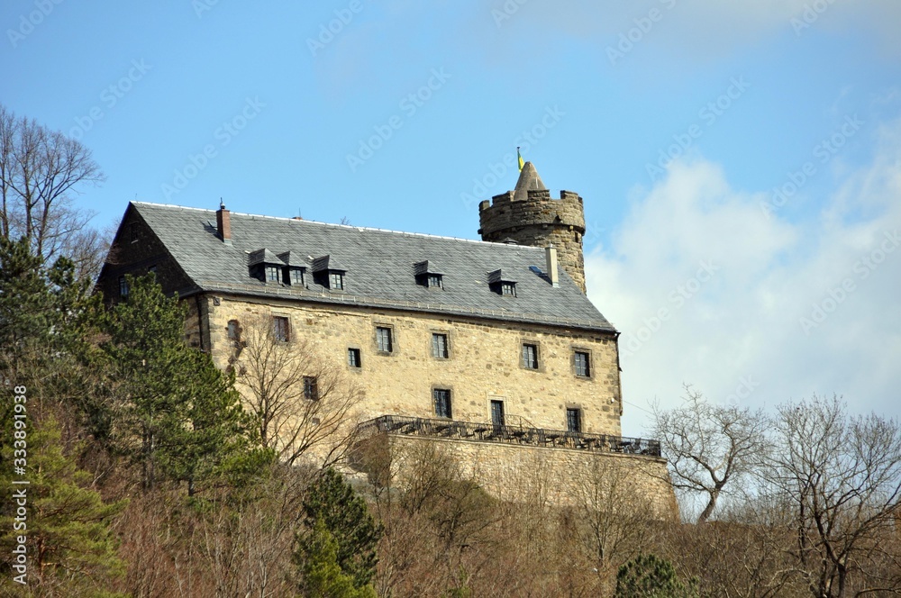 Sticker burg greifenstein bei bad blankenburg