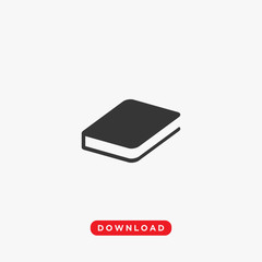 Book Icon Design Vector EPS10