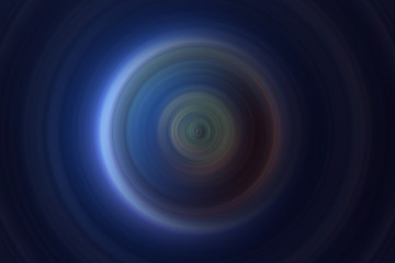 Speaker shape simple design. Round circles with different colors. Digitally made illustration from the scratch.
