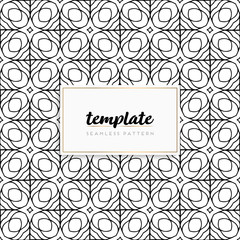 Background mandala seamless pattern vector